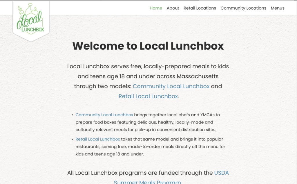 Centrally prepared meal companies at Stock Pot Malden MA Stockpot