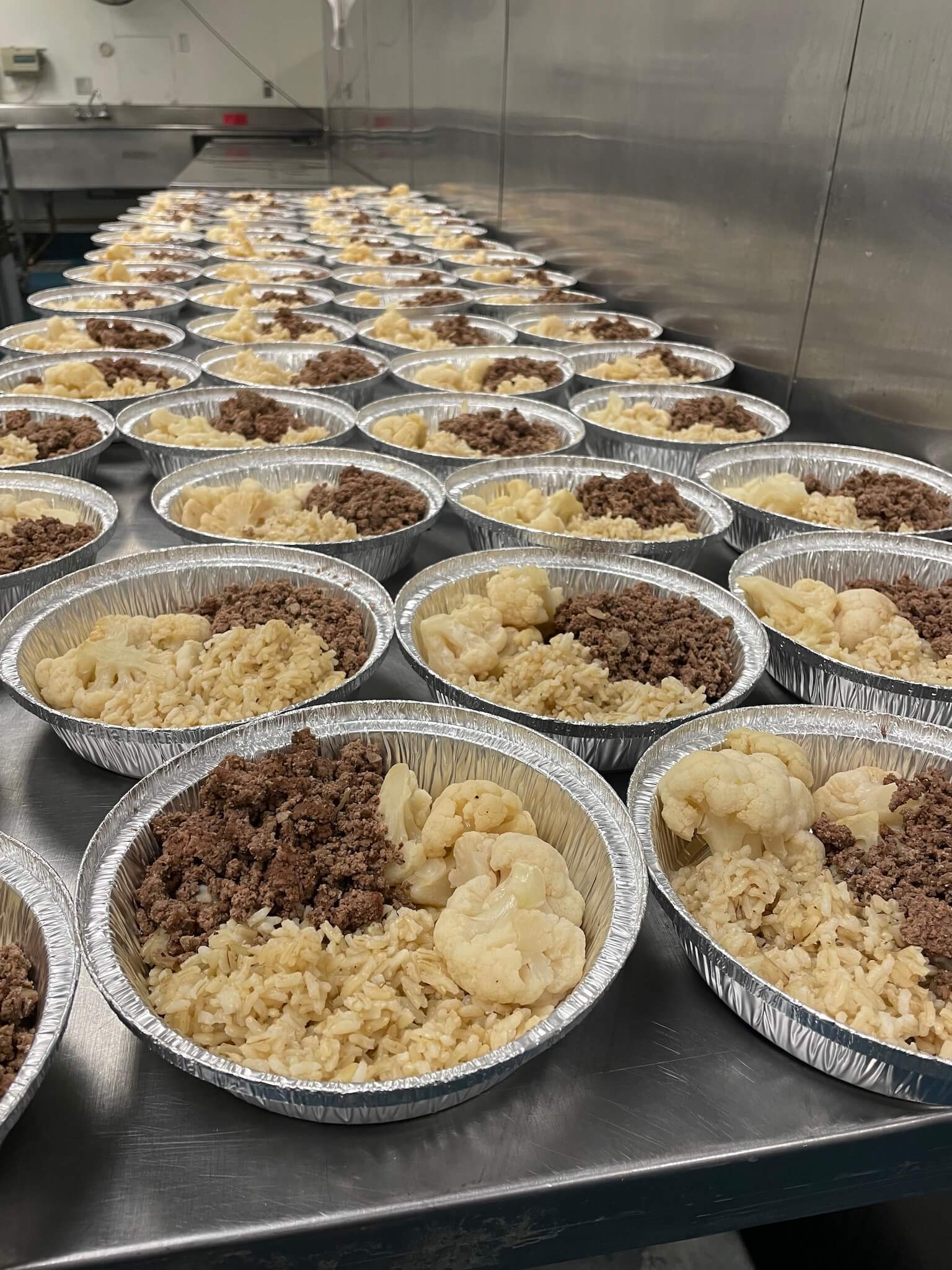 Ground beef, cauliflower and brown rice 2. Stockpot Malden, MA