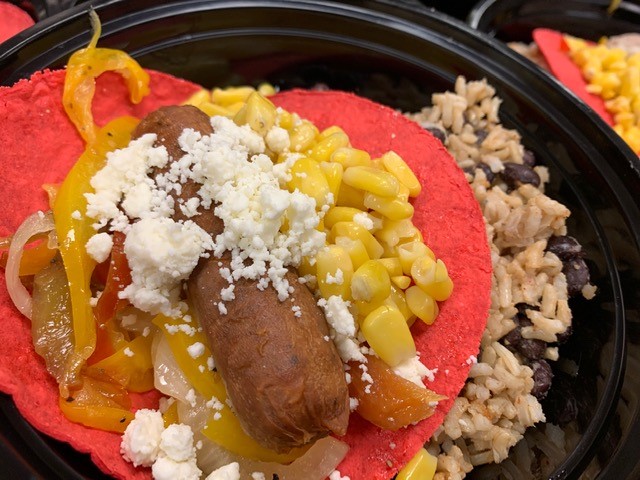 sausage roll up prepared meal